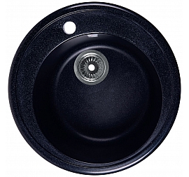 Мойка кухонная Rossinka RS51R-Black 51 см черная