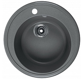 Мойка кухонная Rossinka RS51R-Gray 51 см серая