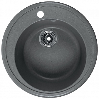 Мойка кухонная Rossinka RS51R-Gray 51 см серая