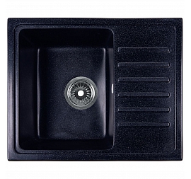Мойка кухонная Rossinka RS56-46SW-Black 55 см черная