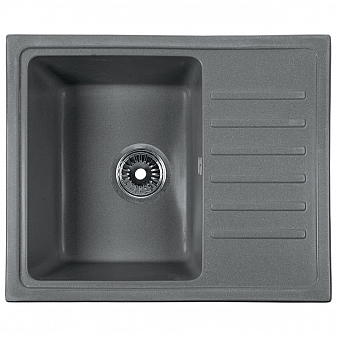 Мойка кухонная Rossinka RS56-46SW-Gray 55 см серая