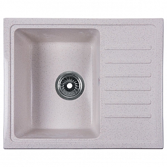 Мойка кухонная Rossinka RS56-46SW-White 55 см белая