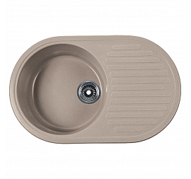 Мойка кухонная Rossinka RS74-46RW-Beige 74 см бежевая