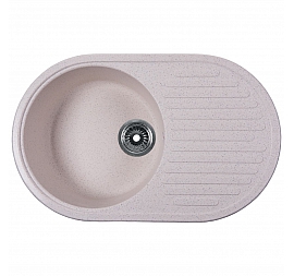 Мойка кухонная Rossinka RS74-46RW-White 74 см белая