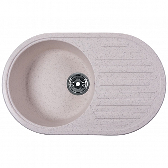 Мойка кухонная Rossinka RS74-46RW-White 74 см белая