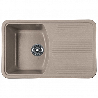 Мойка кухонная Rossinka RS76-47SW-Beige 74 см бежевая