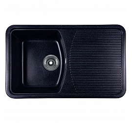 Мойка кухонная Rossinka RS76-47SW-Black 74 см черная