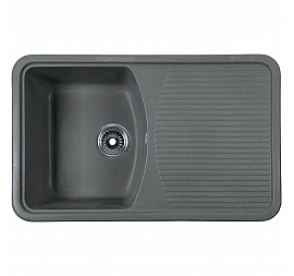 Мойка кухонная Rossinka RS76-47SW-Gray 74 см серая