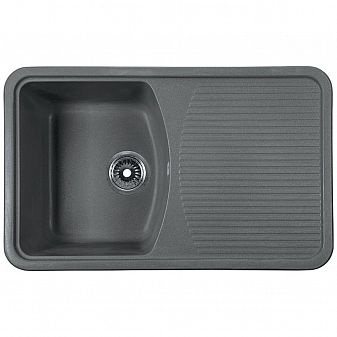 Мойка кухонная Rossinka RS76-47SW-Gray 74 см серая