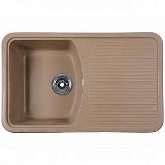 Мойка кухонная Rossinka RS76-47SW-Sand 74 см песочная