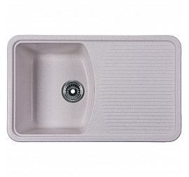 Мойка кухонная Rossinka RS76-47SW-White 74 см белая