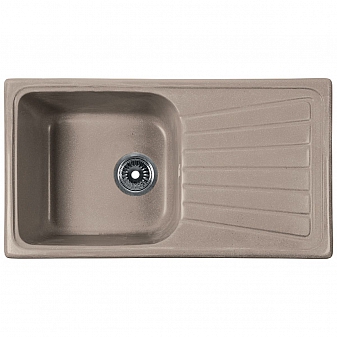 Мойка кухонная Rossinka RS81-46SW-Beige 78 см бежевая