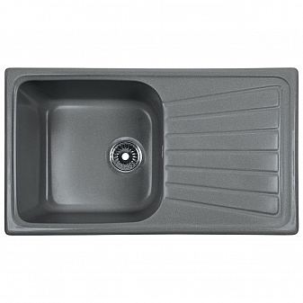 Мойка кухонная Rossinka RS81-46SW-Gray 78 см серая