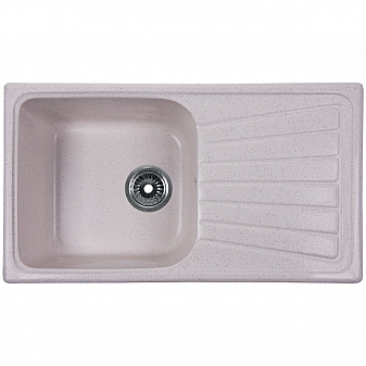 Мойка кухонная Rossinka RS81-46SW-White 78 см белая