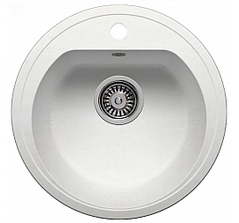 Мойка кухонная Polygran F-05 45 см белая