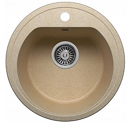 Мойка кухонная Polygran F-05 45 см песочная
