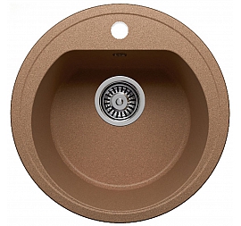 Мойка кухонная Polygran F-05 45 см терракот