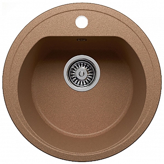 Мойка кухонная Polygran F-05 45 см терракот