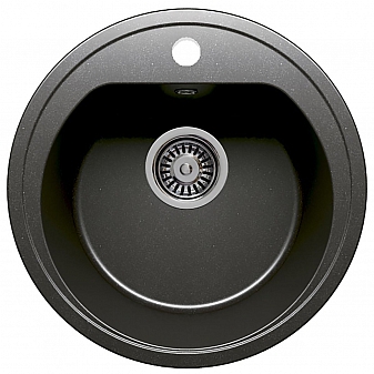 Мойка кухонная Polygran F-05 45 см черная