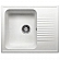 Мойка кухонная Polygran F-07 61 см белая