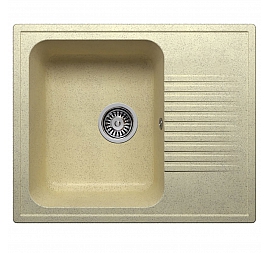 Мойка кухонная Polygran F-07 61 см опал