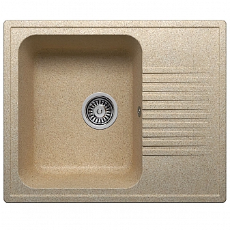 Мойка кухонная Polygran F-07 61 см песочная