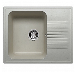 Мойка кухонная Polygran F-07 61 см серая