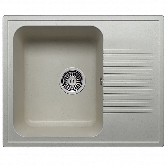 Мойка кухонная Polygran F-07 61 см серая