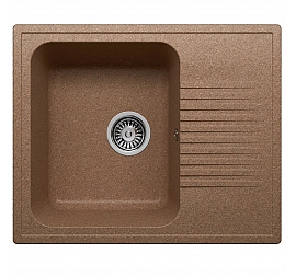 Мойка кухонная Polygran F-07 61 см терракот