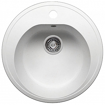 Мойка кухонная Polygran F-08 51 см белая