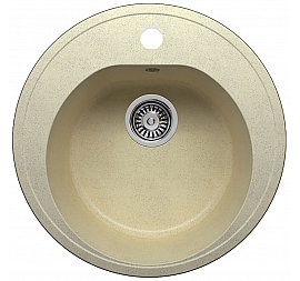 Мойка кухонная Polygran F-08 51 см опал