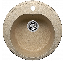 Мойка кухонная Polygran F-08 51 см песочная