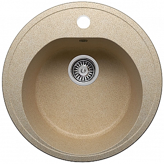 Мойка кухонная Polygran F-08 51 см песочная