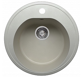 Мойка кухонная Polygran F-08 51 см серая