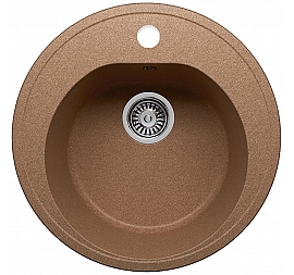 Мойка кухонная Polygran F-08 51 см терракот