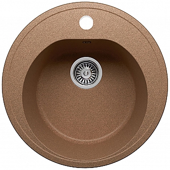 Мойка кухонная Polygran F-08 51 см терракот