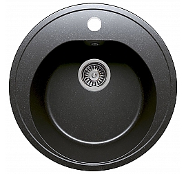 Мойка кухонная Polygran F-08 51 см черная