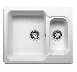 Мойка кухонная Polygran F-09 61 см белая