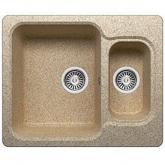 Мойка кухонная Polygran F-09 61 см песочная