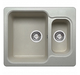 Мойка кухонная Polygran F-09 61 см серая