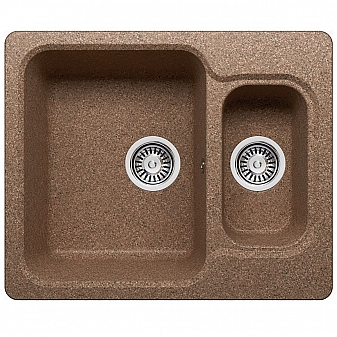 Мойка кухонная Polygran F-09 61 см терракот