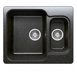 Мойка кухонная Polygran F-09 61 см черная