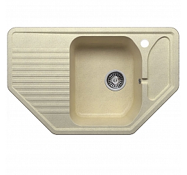 Мойка кухонная Polygran F-10 80 см опал