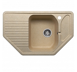 Мойка кухонная Polygran F-10 80 см песочная