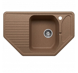 Мойка кухонная Polygran F-10 80 см терракот