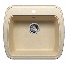 Мойка кухонная Polygran F-11 57 см бежевая