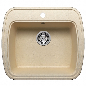 Мойка кухонная Polygran F-11 57 см бежевая
