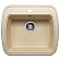 Мойка кухонная Polygran F-11 57 см бежевая