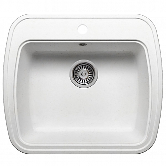 Мойка кухонная Polygran F-11 57 см белая