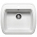 Мойка кухонная Polygran F-11 57 см белая